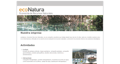 Desktop Screenshot of econatura.com.es